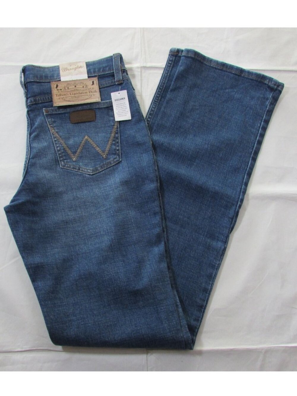 Wrangler Girl's 18S Adjustable Waist Bootcut Jeans Lia Wash 112365046